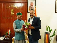 
      
      Himachal Education Minister extends invitation to the Governor
      
      