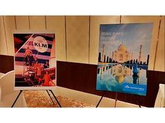 
      
      KLM Royal Dutch Airlines' new route from Hyderabad to Amsterdam
      
      
