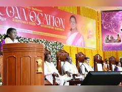 
      
      President Murmu graces convocation ceremony of Central University
      
      