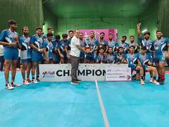 
      
      Jogulamba Lions crowned champions of Yuva Telangana Championship 
      
      