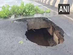 
      
      Portion of flyover collapse on National Highway 44 in New Delhi f
      
      