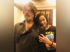 
      
      Shraddha Kapoor watches 