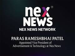 
      
      PARAS RAMESHBHAI PATEL Appointed Vice President
      
      