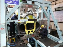 
      
      Second centre fuselage for LCA Tejas Mk1A handed over to HAL 
      
      