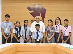 
      
      Gujarat CM contributes to teachers’ welfare fund
      
      
