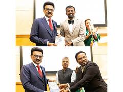 
      
      TN CM Stalin releases books on Periyar at Oxford conference
      
      