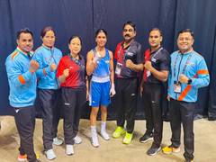 
      
      Nikhat storms into next round of World Boxing Championships
      
      