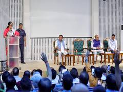 
      
      Delhi CM announces committee, free electricity for Durga Puja
      
      