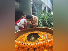 
      
      Kartik Aaryan shares pictures from Ganesh immersion procession
      
      
