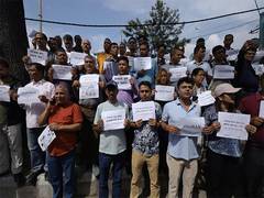 
      
      Journalists in Nepal take to streets against social media ban
      
      