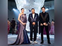 
      
      Ibrahim Ali Khan, Sharvari turn showstoppers for Amit...
      
      