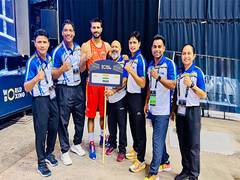 
      
      Lakshya Chahar dominates Iashaish to reach pre-quarters
      
      
