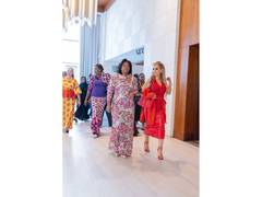 
      
      Rasha Kelej Welcomed Angola First Lady at Merck Foundation
      
      