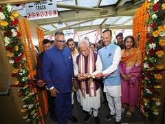 
      
      Union Minister Manohar Lal Khattar Dedicates World Class Sports 
      
      