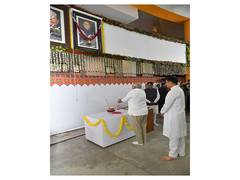 
      
      Gujarat CM Patel pays tribute to former CM Late Vijay Rupani
      
      