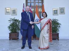 
      
      India-New Zealand hold Foreign Office Consultations
      
      