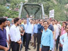 
      
      Inter-ministerial team visits disaster-hit areas in Uttarakhand 
      
      