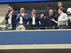 
      
      Jay Shah, Sanjog Gupta marked their presence in US Open Final
      
      