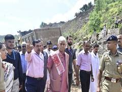 
      
      J-K LG visits Udhampur, inspects ongoing restoration works
      
      