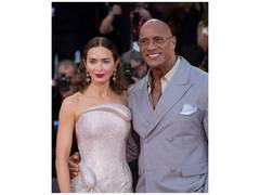 
      
      Dwayne Johnson, Emily Blunt reflect on their friendship
      
      