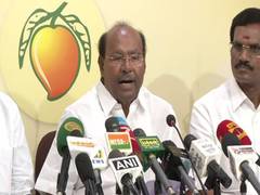 
      
      PMK founder S Ramadoss removes son Anbumani from party
      
      
