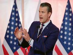 
      
      US Defense Secy Pete Hegseth pays tribute to Charlie Kirk
      
      