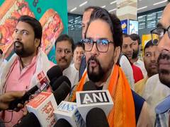
      
      Anurag Thakur slams Congress, RJD for sharing stage with Stalin
      
      