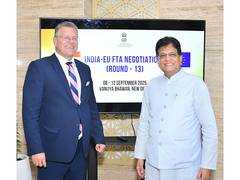 
      
      Looking forward for fair partnership:Piyush Goyal on India-EU FTA
      
      