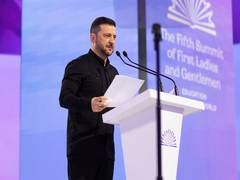 
      
      Ukrainian President thanks Japan, UK for renewed sanctions
      
      