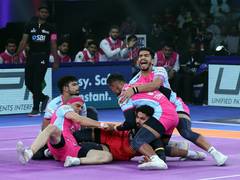 
      
      Bengaluru Bulls triumph over Jaipur Pink Panthers
      
      