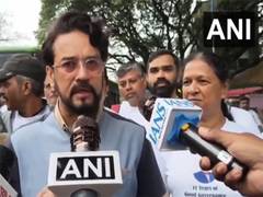 
      
      BJP’s Anurag Thakur criticises Rahul Gandhi for skipping VP Radha
      
      