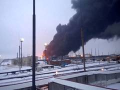 
      
      Ukrainian drones hit Russia's Kirishi refinery, fire reported
      
      