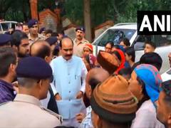 
      
      HP: Union MoS Ajay Tamta visits flood-affected areas of Mandi, Ku
      
      