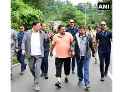 
      
      Uttarakhand CM conducts inspection of disaster-affected areas
      
      