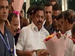 
      
      EPS arrives in Delhi to meet VP Radhakrishnan, Amit Shah
      
      