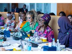 
      
      Senator Rasha Kelej Received Liberia First Lady
      
      