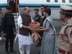 
      
      Rajnath arrives in Telangana to attend 'Hyderabad Liberation Day'
      
      