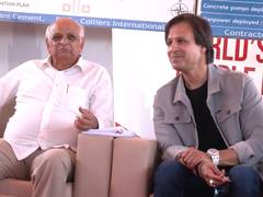 
      
      CM Bhupendra Patel, Vivek Oberoi visit Vishv Umiyadham temple 
      
      