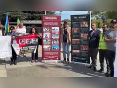 
      
      Activists hold protest in Geneva to spotlight human rights abuses
      
      