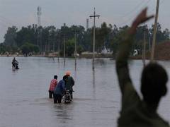 
      
      Harjot Singh Bains inspects relief operations in Tarapur 
      
      