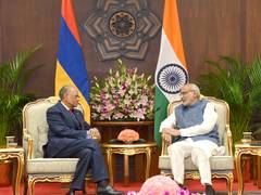 
      
      Vice President CP Radhakrishnan meets Mauritius PM Ramgoolam
      
      