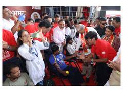 
      
      Gujarat Guv, CM visit Mega Blood Donation Camp in Ahmedabad 
      
      
