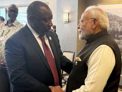 
      
      PM Modi thanks South African Prez for birthday wish
      
      