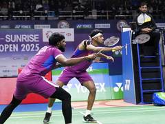 
      
      Satwiksairaj-Chirag move to QFs of China Open
      
      
