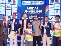 
      
      India unveils striking medals for Para Athletics Championship
      
      