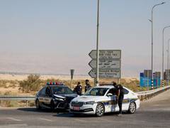 
      
      Two Israelis killed at Jordan border crossing
      
      