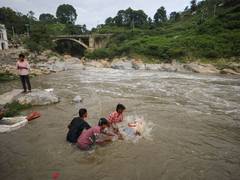 
      
      Devotees immerse idols of Lord Bishwokarma with fanfare in Nepal
      
      