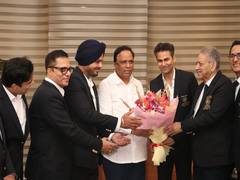 
      
      1966 Junior World Cup cricket team honoured in Mumbai
      
      
