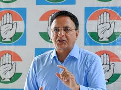
      
      Congress's Randeep Surjewala hit out at BJP
      
      