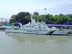 
      
      India Coast Guard ship Adamya commissioned at Paradip Port
      
      